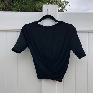 Knot Cropped Tee